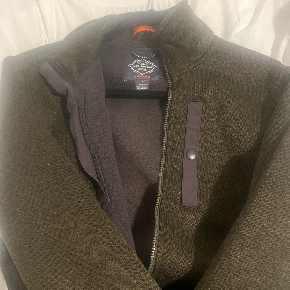 St John’s Bay jacket size small.